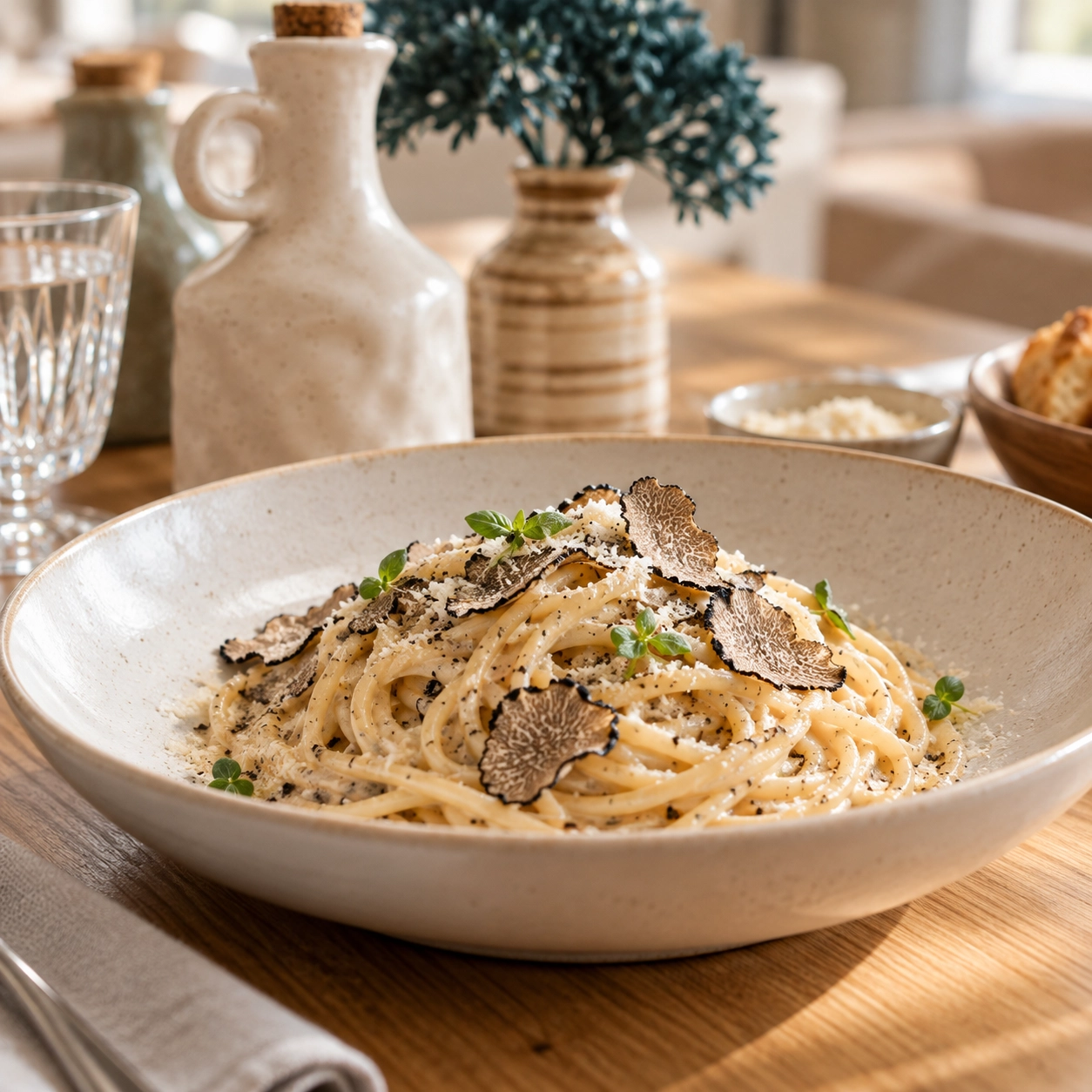 anasa mare münchen - linguine al tartufo.